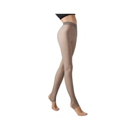 Falsk gjennomsiktig varm tights Half Foot 5-15 ℃ Grå
