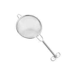 Tesil med håndtak Rustfritt stål Sølv Diameter 7 cm