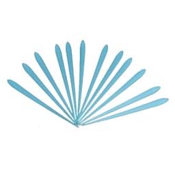 Valoisat tarrat Meteor 12 kpl Sininen