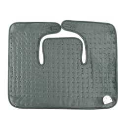 Elektrisk varmepude til nakke og skuldre Grå 45x55 cm