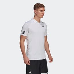Adidas Club 3-Stripes Polo Shirt, Miesten padel ja tennis pique