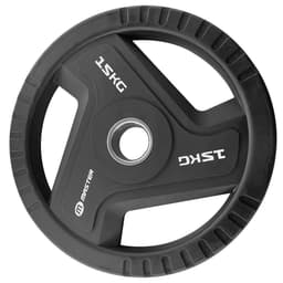 Master Fitness PU Plates Pro, Viktskiva Gummerad 15 kg