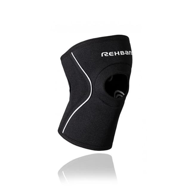 Rehband UD Knee Sleeve Patella Open 5mm Black, Knästöd