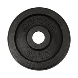 Master Fitness Skolvikt 30 mm, Vektskiver Jern 25 kg