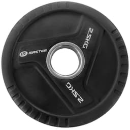 Master Fitness PU Plates Pro, Vektplate gummiert 2,5 kg