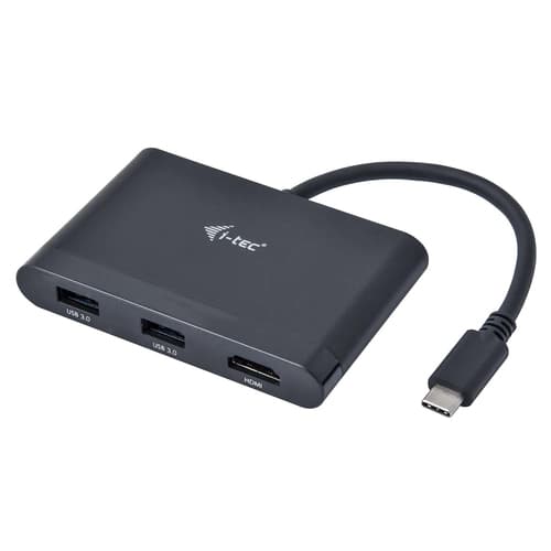 i-tec C31DTPDHDMI, USB 3.2 Gen 1 (3.1 Gen 1) Type-C, HDMI, USB 3.2 Gen