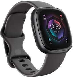 Fitbit Sense 2 smartklokke (shadow grey/graphite)