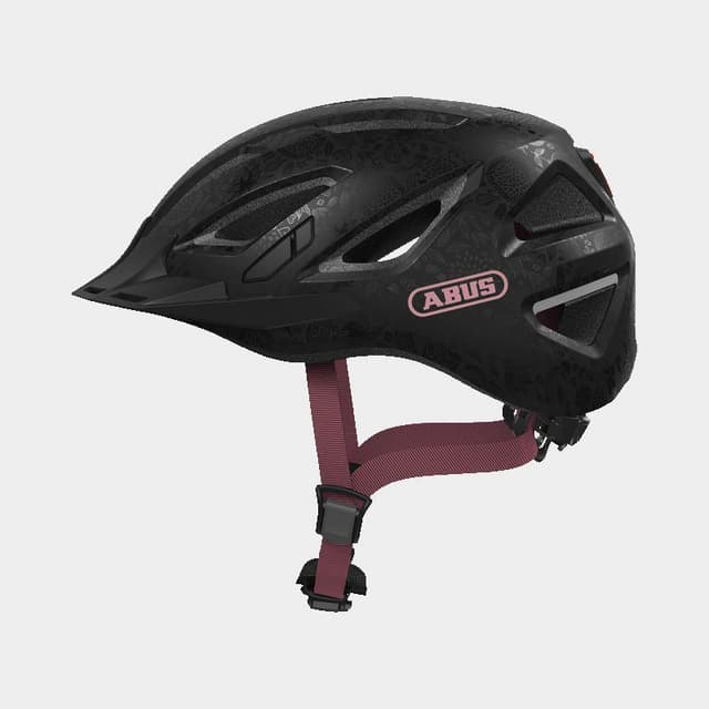 Abus Urban-I 3.0 Flower Art, Cykelhjälm Svart S