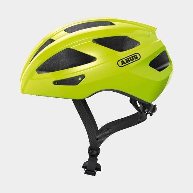 Abus Macator Signal Yellow, Cykelhjälm Gul S