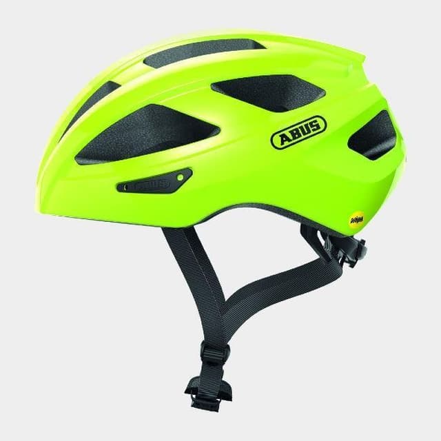 Abus Macator MIPS Signal Yellow, Cykelhjälm Gul Large