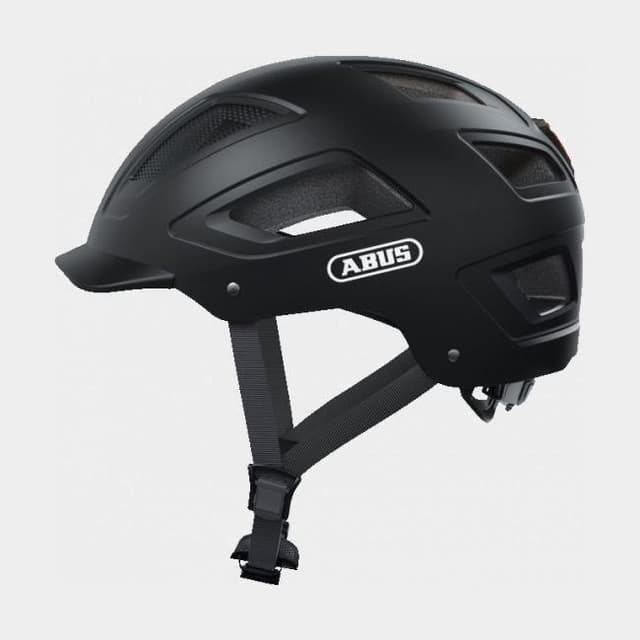 Abus Hyban 2.0 Velvet Black, Cykelhjälm Svart Large