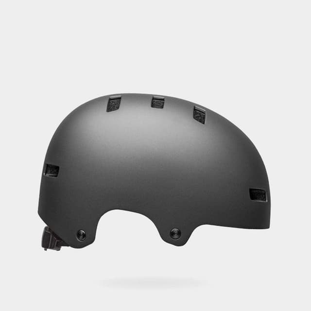 Bell Local Matte Gray, Cykelhjälm Grå Large