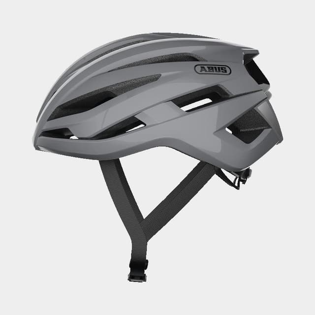 Abus StormChaser Race Grey, Cykelhjälm Grå S