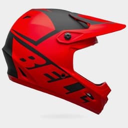Bell Transfer Matte Red/Black, Cykelhjälm Röd XL