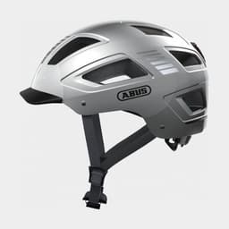 Abus Hyban 2.0 Signal Silver, Cykelhjälm Silver XL