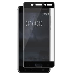 Panzer Nokia 6 skjermbeskytter (sort)