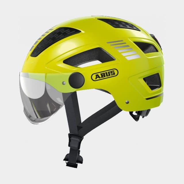 Abus Hyban 2.0 ACE Signal Yellow, Cykelhjälm Gul M