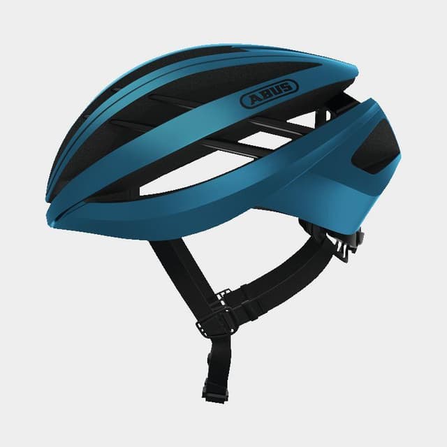 Abus Aventor Steel Blue, Cykelhjälm Blå S