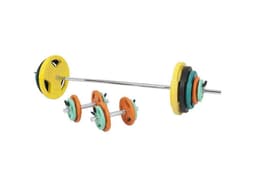 Gorilla Sports Barbell manualer Trigrip F - 108kg