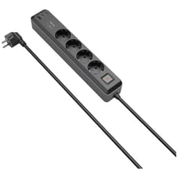 Hama 4-veis grenuttak med USB-lading