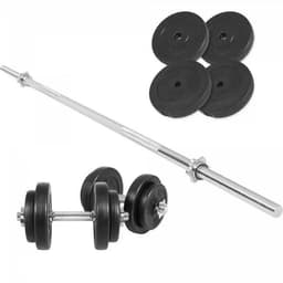 Gorilla Sports Barbell manualer BASIC - 60 kg