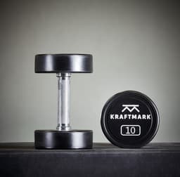 Kraftmark Runde håndvægte PU 57,5 kg