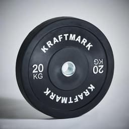 Kraftmark Vektskiver 50 mm - Bumper 1.0 20 kg