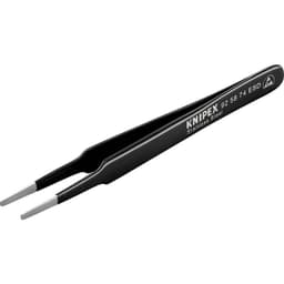 Knipex 92 58 74 ESD Precisionspincett Flat-rund 120 mm