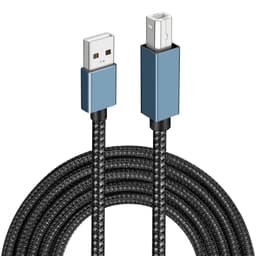 USB B - USB A-skriverkabel Blå 1 m