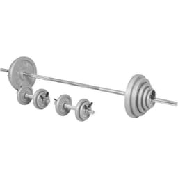 Gorilla Sports Barbell Dumbbells IRON Fjeder - 100kg