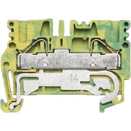 Kopplingsplint PPE 2.5/4 1896170000-1 Grön, Gul