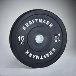 Kraftmark Vektskiver 50 mm - Bumper 1.0 15 kg