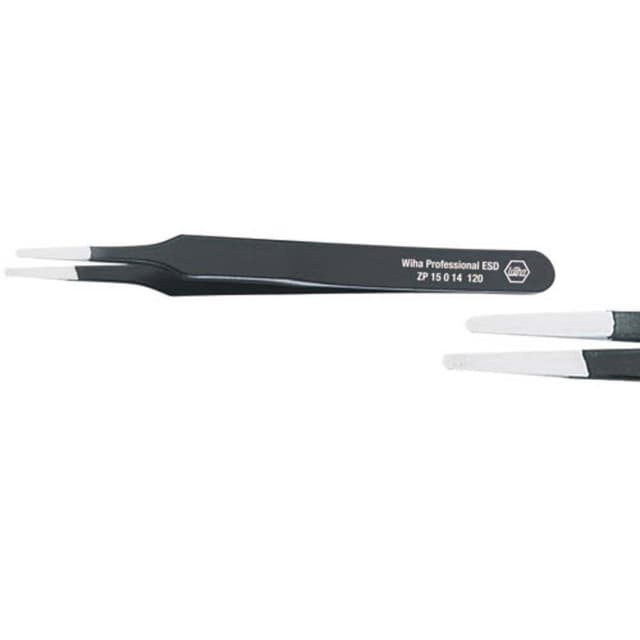 Wiha 32329 Præcisionspincet 2a Flad-rund 120 mm