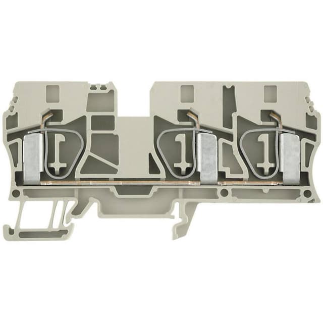 Feed-through terminaler ZDU beige Weidmüller ZDU 10/3AN