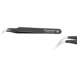 Wiha 32335 Precisionspincett 7a Spets, böjd, rund,fin