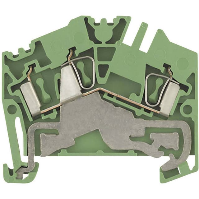 Kopplingsplint ZPE 2.5-2 1772090000-1 Grön, Gul