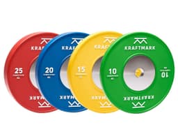 Kraftmark Vektsett 50 mm - Competition Bumpers 140kg