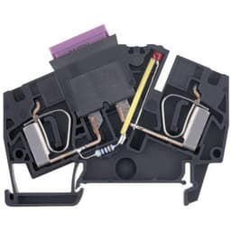 Kopplingsplint ZSI 6-2/FC 1814690000-1 Svart Weidmüller