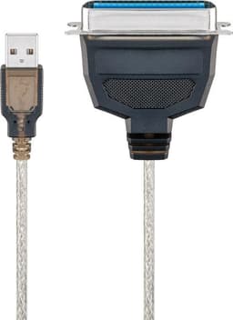 USB-skrivarkabel, transparent
