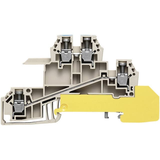 Kopplingsplint WDL 2.5/S/N/L/PE 1030700000-1 Grå, Blå,