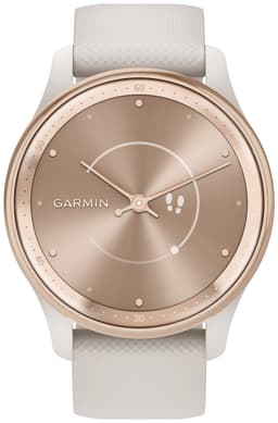 Garmin Vivomove Trend hybridklocka (kräm/persikaguld)