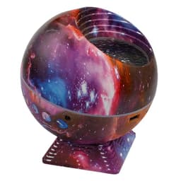 Musikk Starry Nebula Night Light Projector Lilla