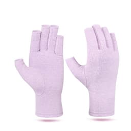 Fingerløse arthritis kompressionshandsker 1 par Lilla L