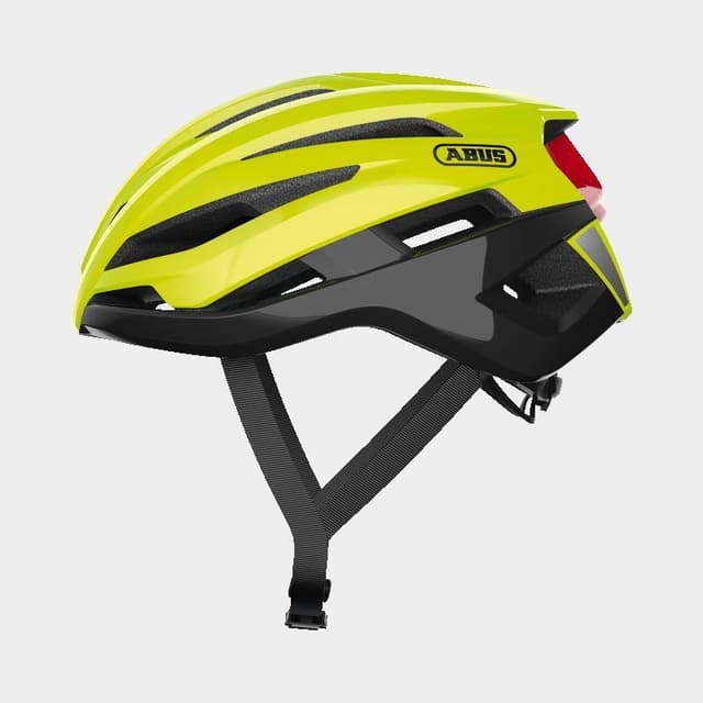 Abus StormChaser Neon Yellow, Cykelhjälm Gul S