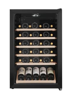 Cavin - fritstående vinkøleskab Sort - Polar Collection 49