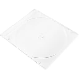 Basetech 25 delar CD-fodral 1 CD/DVD/Blu-Ray Acryl