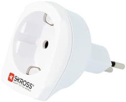 Skross Europa til Schweiz rejsestikadapter 1.500205-E