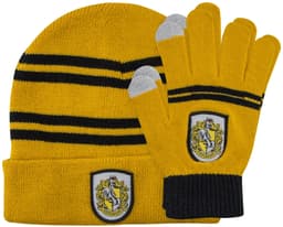 Galtvort sett med lue og hansker (Håsblås)