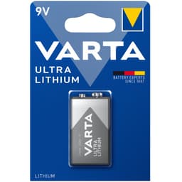 Ultra Lithium 9V batteri 1-pakning