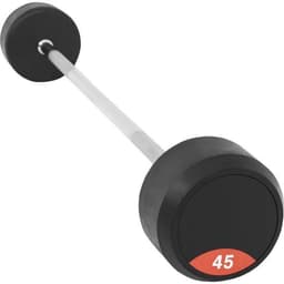 Gorilla Sports Faste vektstenger PRO gummi 45 kg